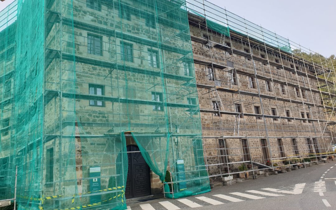 OBRAS EN EL MONASTERIO